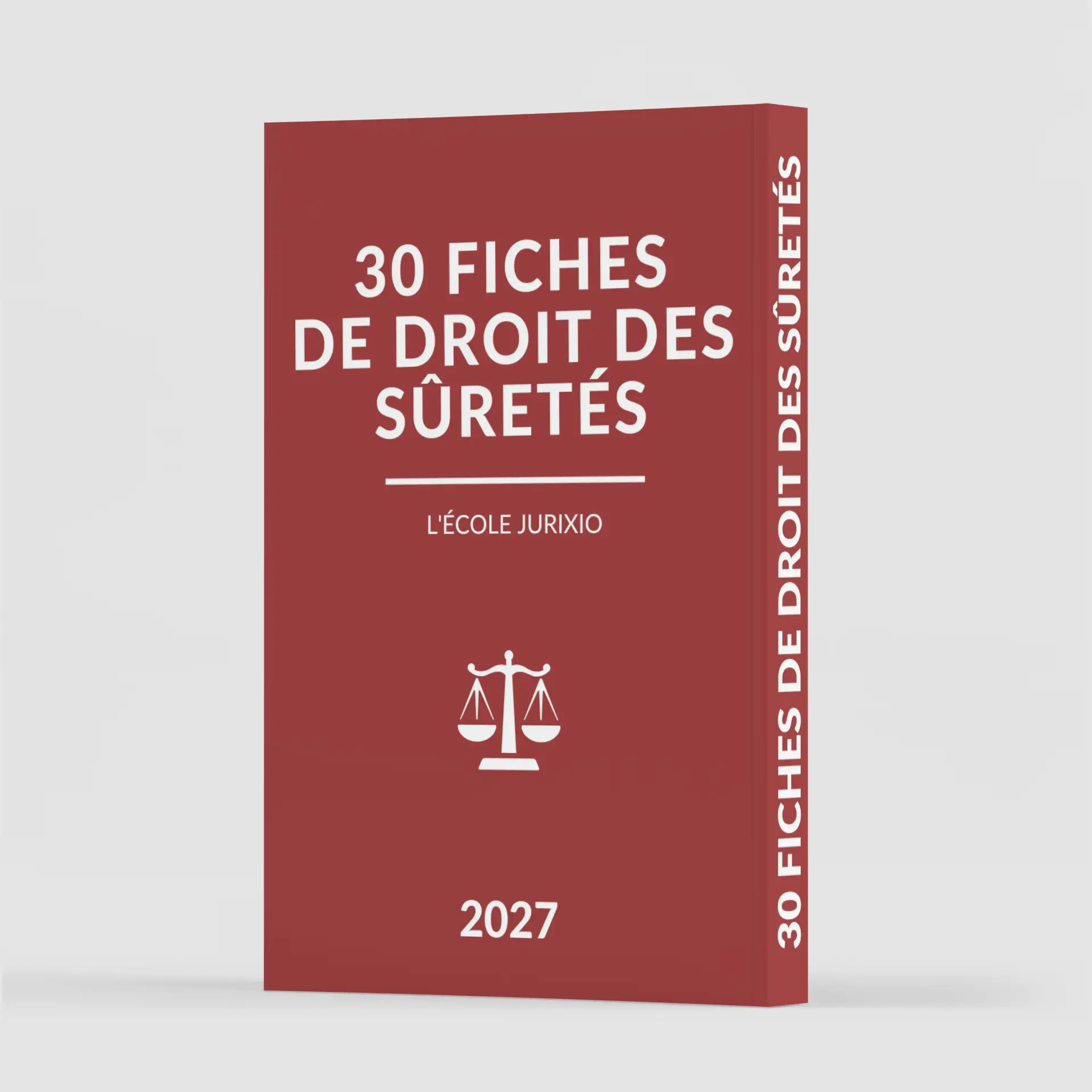 Fiches de droit des sûretés (2027) - Jurixio