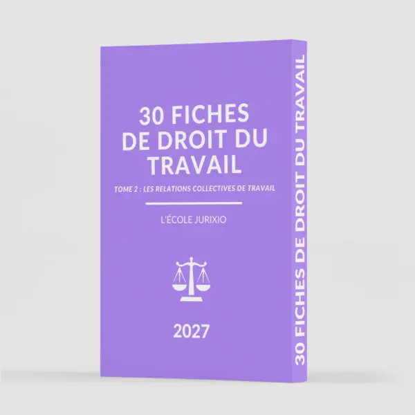 Fiches de droit du travail - Les relations collectives de travail (2027) - Le pack intégral de 30 fiches