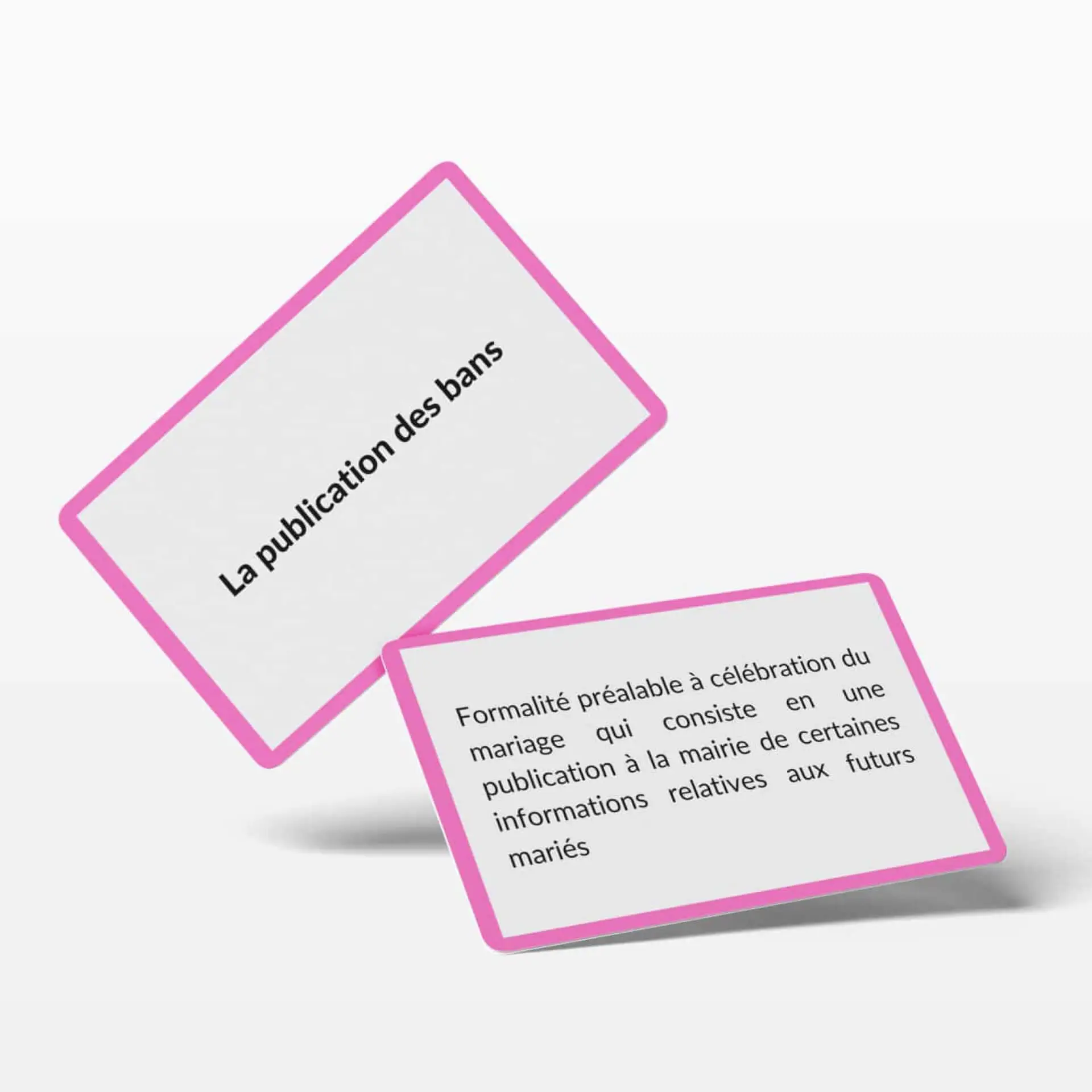 Flashcards de droit de la famille