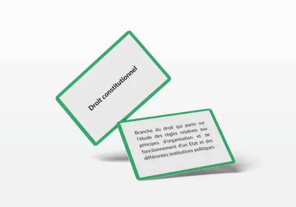 Flashcards droit constitutionnel - Ve République