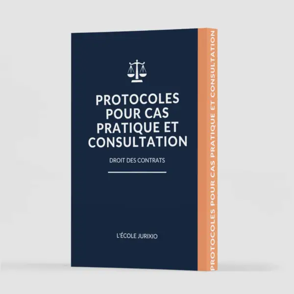 Protocoles de cas pratique en droit des contrats